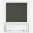Supreme Blackout Shadow Grey & White Double Roller Blind