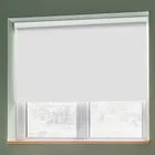 Corsica White Light Filtering Roller Blinds