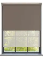 Amor Coffee With Haze Pure Double Roller Blind