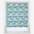 Sonova Studio Nordic Pods Teal Roller Blind