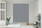 Chloe Dark Grey - Moisture Resistant Vertical Blind