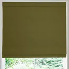 Ella Soft Velvet Made To Measure Roman Blind Moss