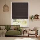 Vanua Blackout Umber Roman Blind
