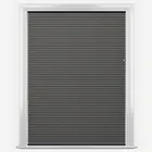Luna Graphite Pleated Blind