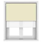 Bella Butter Motorised Double Roller Blind