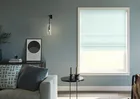 Akoya Faux Silk Lustre Ice Blue - Twist&fit Roman Blind