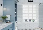 Ecowood Deluxe Pure White Fine Grain - Venetian Blind