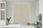 Alpha Beige - Fire Retardant & Moisture Resistant Vertical Blind