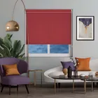 Luxe Redcurrant No Drill Roller Blind
