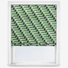 Orla Kiely Dog Show Green Roman Blind