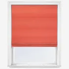 Canvas Fire Orange Roman Blind