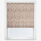Classic Damask Cinnamon Roman Blind