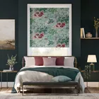 Fiore Velvet Duckegg Rose Roller Blind