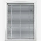 Lusso Dove Grey With Tapes Wooden Venetian Blind