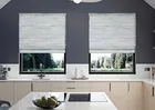 Glamour Slate Blue - Twist&fit Roman Blind