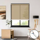 Lucid Sand 230vac Electric Voile Roller Blinds