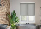 Roma Grey Nickel - Motorised Roller Blind