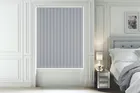 Canvas Blue - Textured Vertical Blind