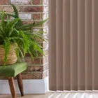 Palette Fr Taupe Flame Retardant Vertical Blinds