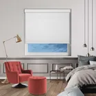 Bedtime Delicate White No Drill Roller Blind