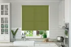 Oxford Safe+ Olive Green - Fire Retardant & Moisture Resistant Roller Blind
