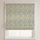 Ikat Rosa Deluxe Roman Blinds