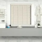 Mirage Wood Grain Faux Wood Blind With Canvas Ladder Tapes