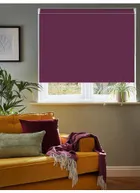 Wallflower Purple Blackout Grip Fit® No Drill Roller Blind