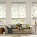 Springs Dawn Chorus Slate Roman Blind