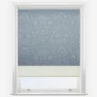 Double Roller Florence Persian Blue & Cream Double Roller Blind