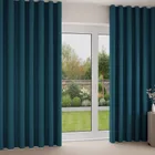 Zari Peacock Wave Curtain Blinds Uk