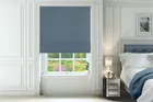 Houston Blue - Woven Roman Blind