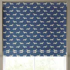 Emily Bond Peggy Made To Measure Roman Blind Indigo