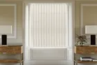 Taylor Cream - Shadow Pattern Vertical Blind