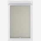 Optima Blackout Silver Grey Perfect Fit Roller Blind