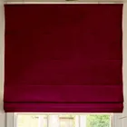Linda Barker Elsie Velvet Made To Measure Roman Blind Chianti