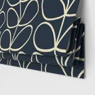 Orla Kiely Jumbo Linear Stem Whale Motorised Blinds Uk