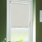 Reflection Fr Ecru (moisture Resistant) Perfect Fit Blackout Roller Blinds