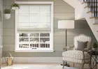 Sahara Voile Metallic Pearl Grey - Twist&fit Roman Blind