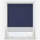 Supreme Blackout Indigo & Grey Double Roller Blind