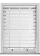 Gloss Pure Taped Real Wood Blind