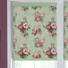 Laura Ashley Cecilia Made To Measure Blackout Roller Blind Fern