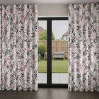 Sara Miller Bamboo White Wave Curtain Blinds Uk