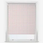 Sonova Studio Gingham Blush Roller Blind