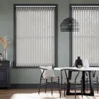 Laurent Silver Grey Vertical Blind