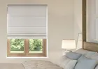 Dew Drop Metallic Silver - Roman Blind