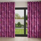 Sara Miller Underwater Mauve Wave Curtain Blinds Uk