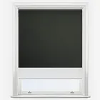 Optima Blackout Black & White Double Roller Blind