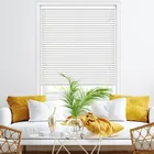 35mm Pure White Wooden Blinds