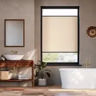 Stick On Duolight Almond Thermal Blind